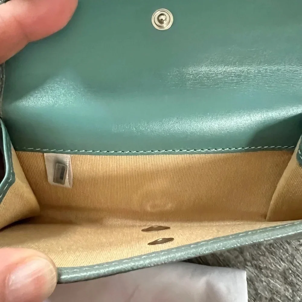 NWOT JIMMY CHOO Marlie 033853 in Verdigris Limited Edition